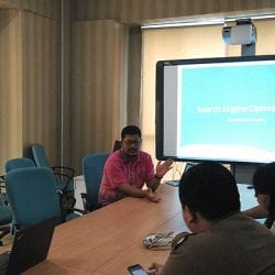 Workshop SEO di Bali Creative Industri Centre
