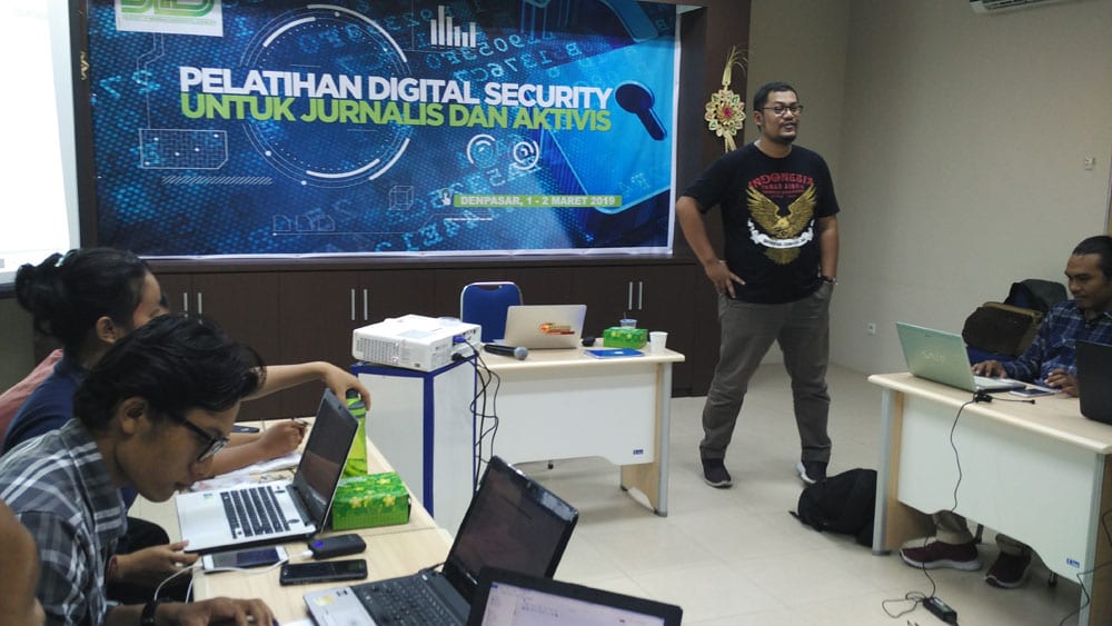 Pelatihan Digital Security bagi Aktivis dan Jurnalis