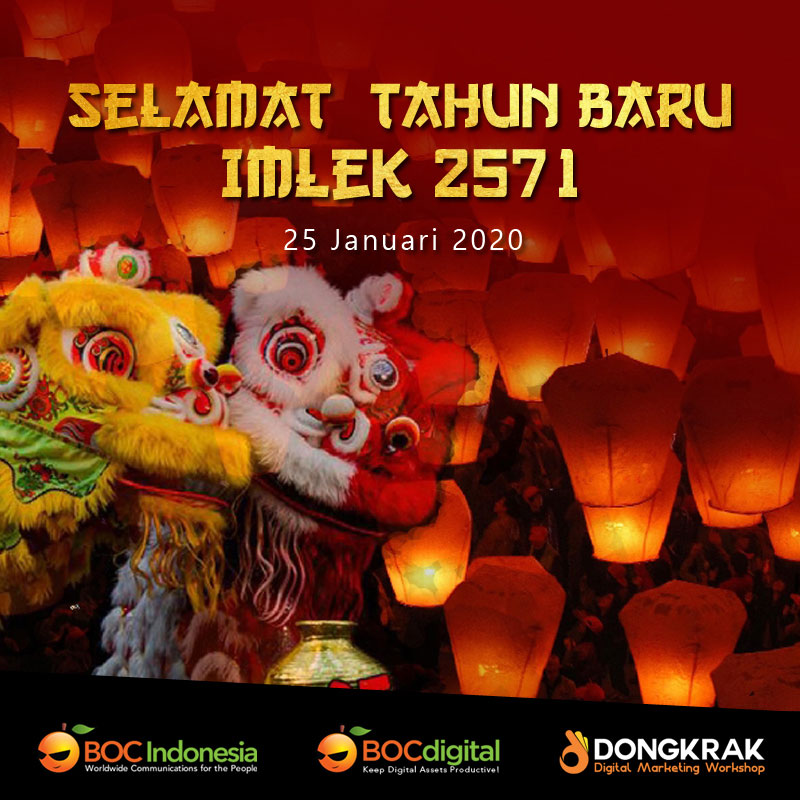 Selamat Tahun Baru Imlek 2020