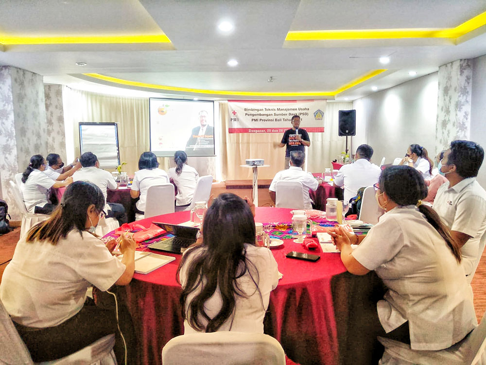 Workshop Taktis Digital Marketing Untuk PMI Bali