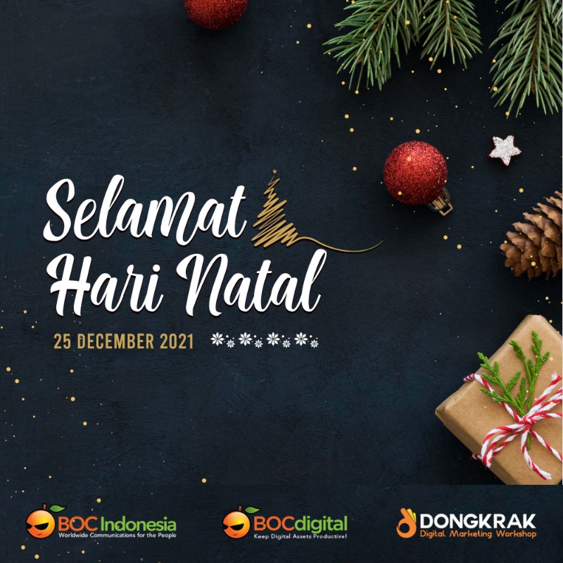 Selamat Hari Raya Natal 2021