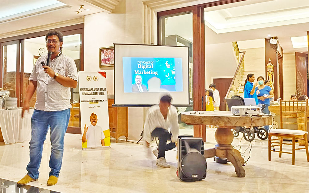 Digital Marketing Angkatan Muda Partai Golkar Bali