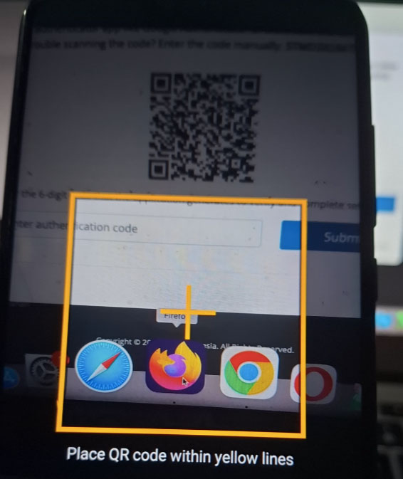 Scanner Google Authentication